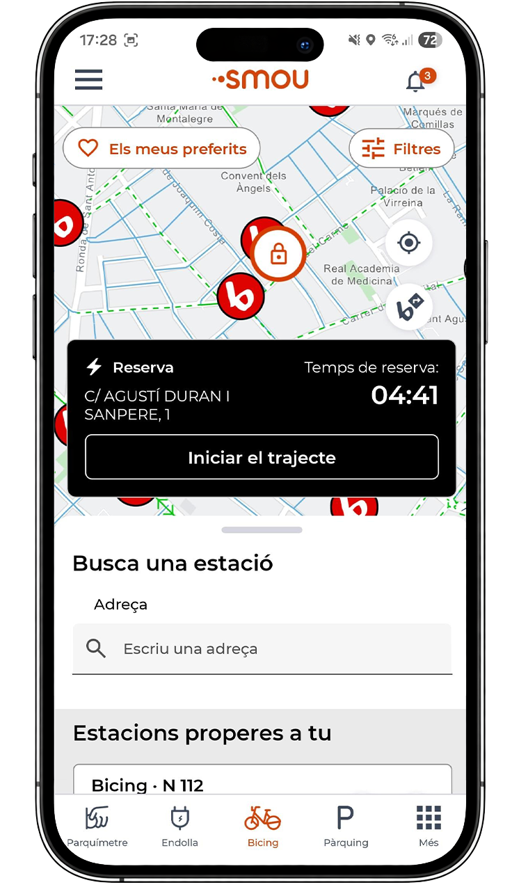 Bicing: Vols reservar una bici?