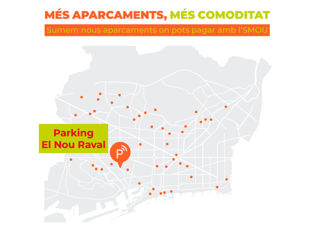 El Parking El Nou Raval s'uneix a l'SMOU