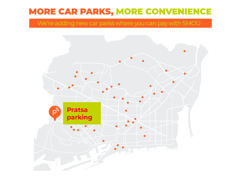 Pratsa parking joins SMOU