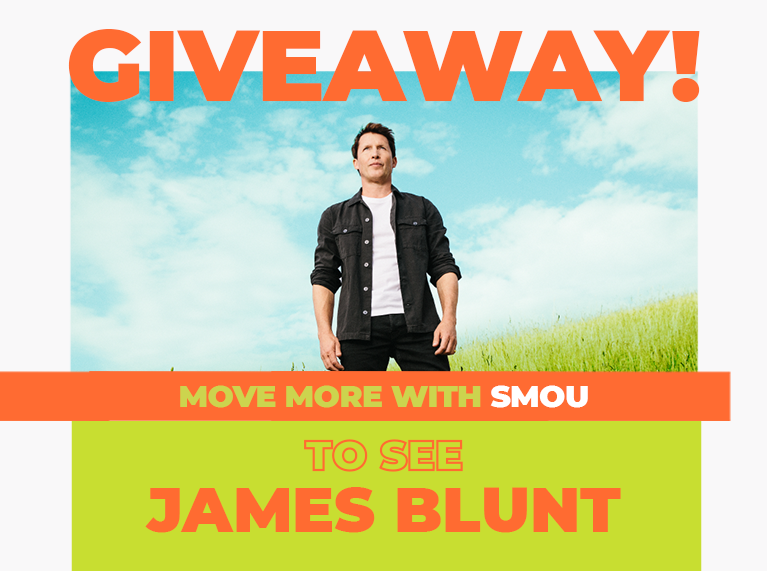 James Blunt tickets giveaway