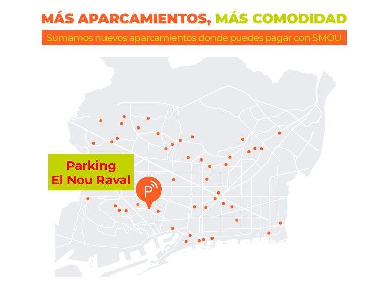 El Parking El Nou Raval se une a SMOU