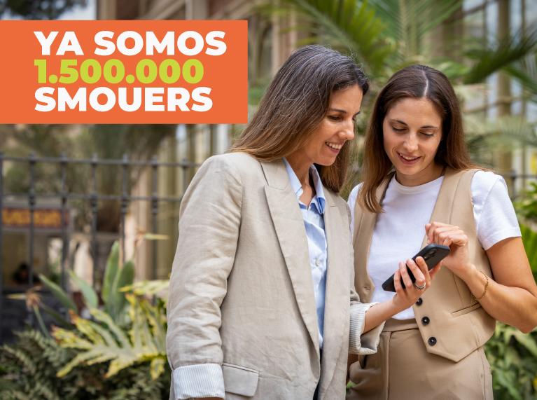 Ya somos 1,5 millones de smouers
