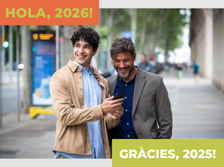 Gràcies, 2025! Hola, 2026.