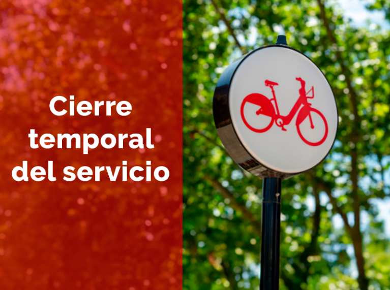 Servei Bicing suspès temporalment per protocol d’emergència